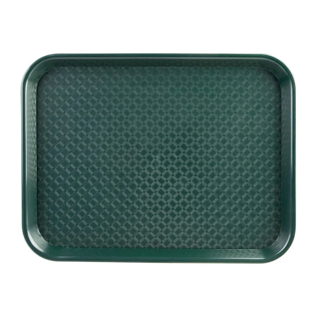 Kristallon Medium Polypropylene Fast Food Tray Green 415mm JD Catering Equipment Solutions Ltd