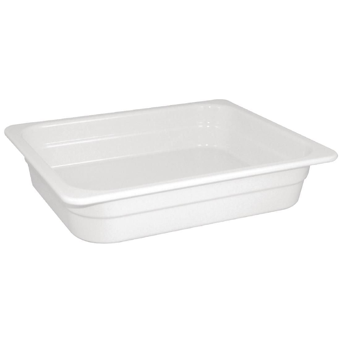 Kristallon Melamine 1/2 Gastronorm Dish 65mm JD Catering Equipment Solutions Ltd