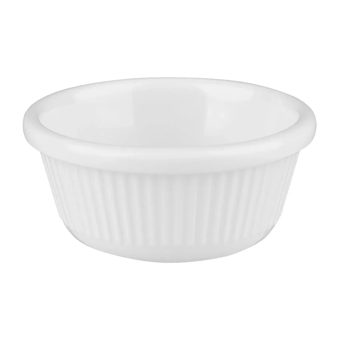 Kristallon Melamine Fluted Ramekins 57mm (Pack of 12) JD Catering Equipment Solutions Ltd