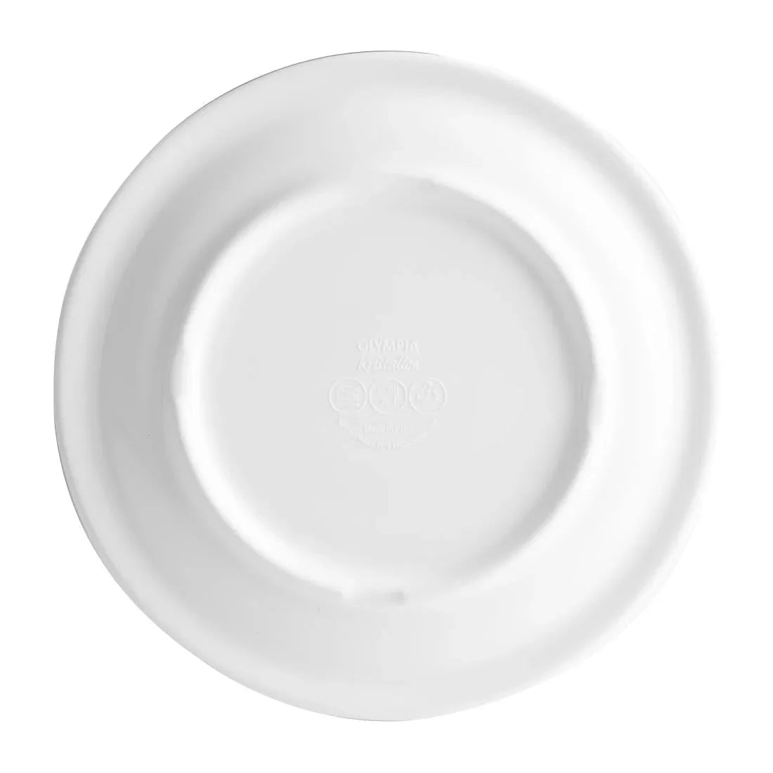 CB670 Kristallon Melamine Narrow Rimmed Plates 165mm (Pack of 12) - JD Catering Equipment Solutions Ltd