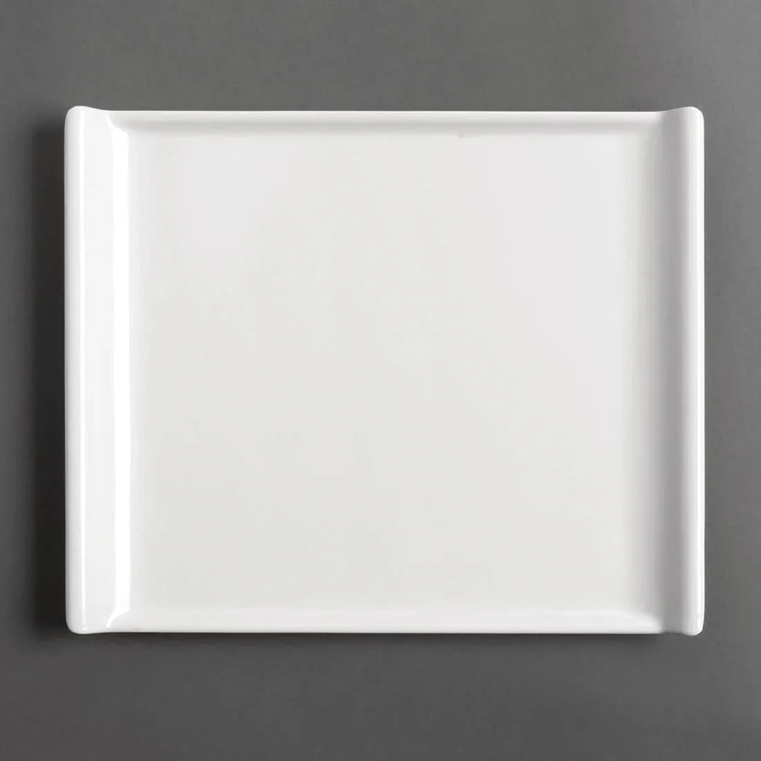 GM284 Kristallon Melamine Platter White 530 x 330mm - JD Catering Equipment Solutions Ltd