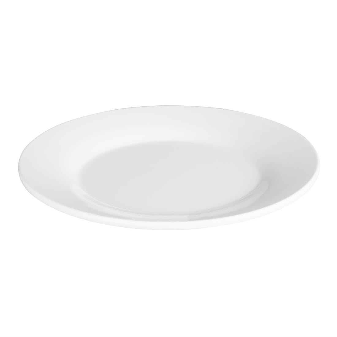 Kristallon Melamine Round Plates 150mm (Pack of 12) JD Catering Equipment Solutions Ltd