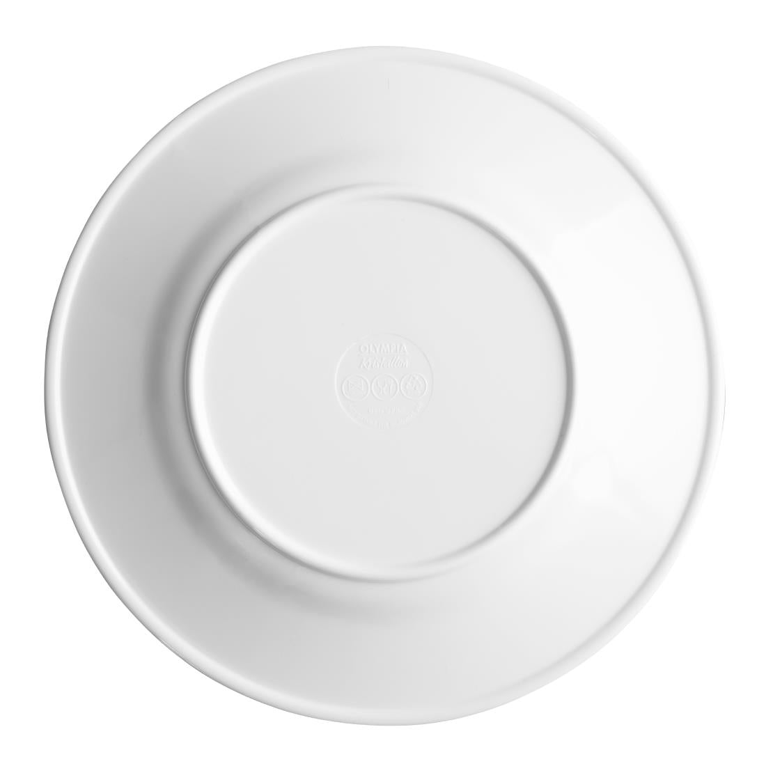 Kristallon Melamine Round Plates 150mm (Pack of 12) JD Catering Equipment Solutions Ltd