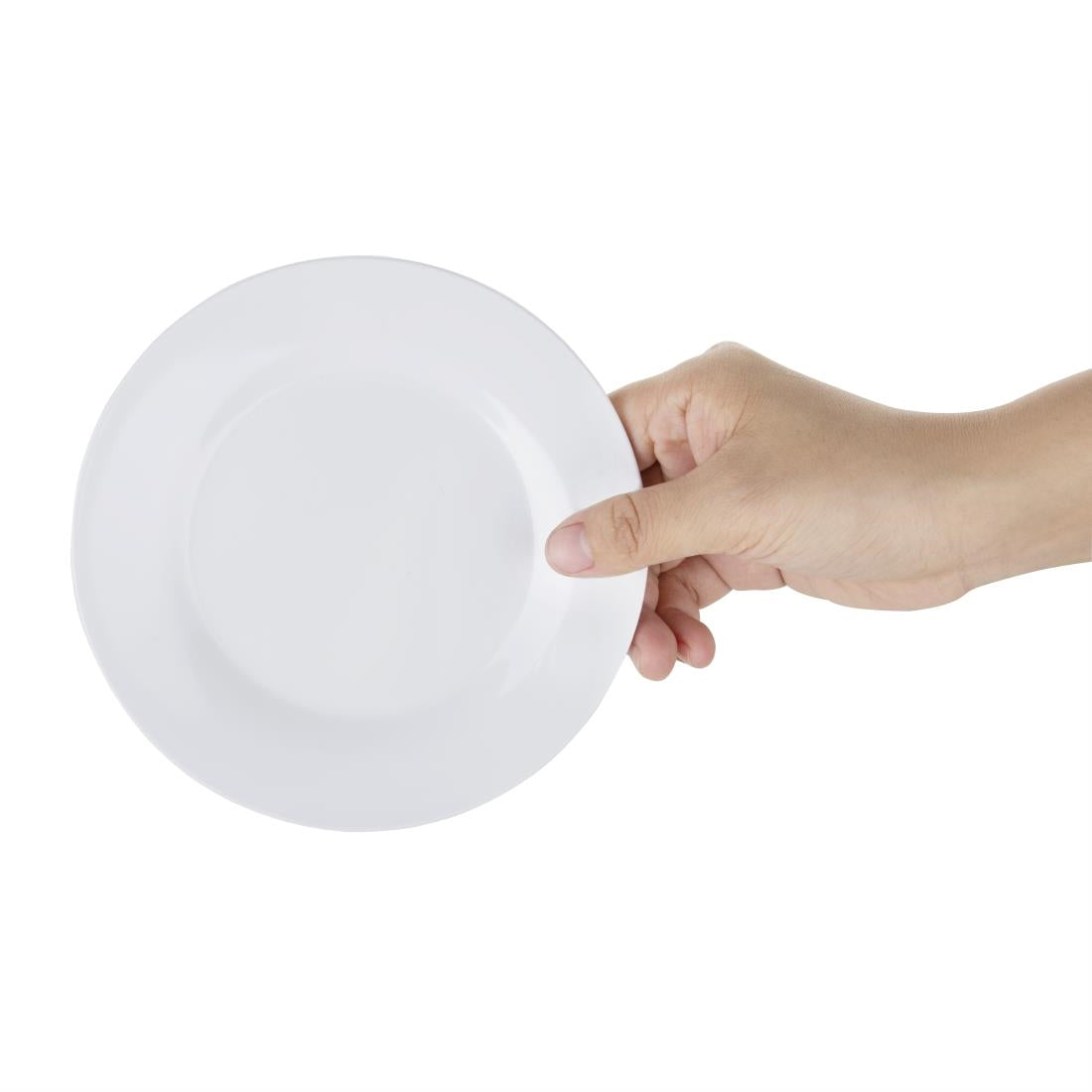 Kristallon Melamine Round Plates 150mm (Pack of 12) JD Catering Equipment Solutions Ltd