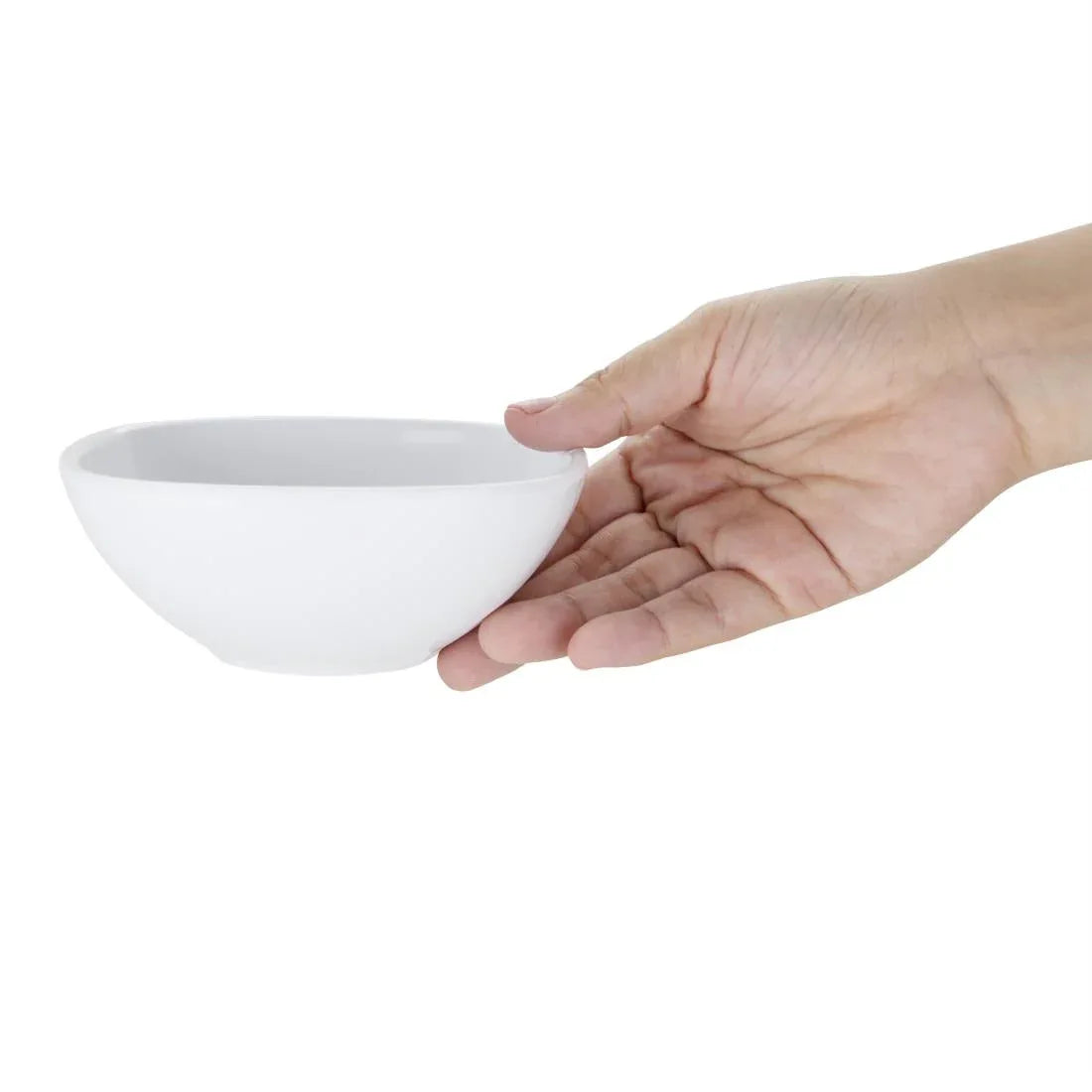 CD298 Kristallon Melamine Rounded Square Bowls 120mm (Pack of 6) - JD Catering Equipment Solutions Ltd