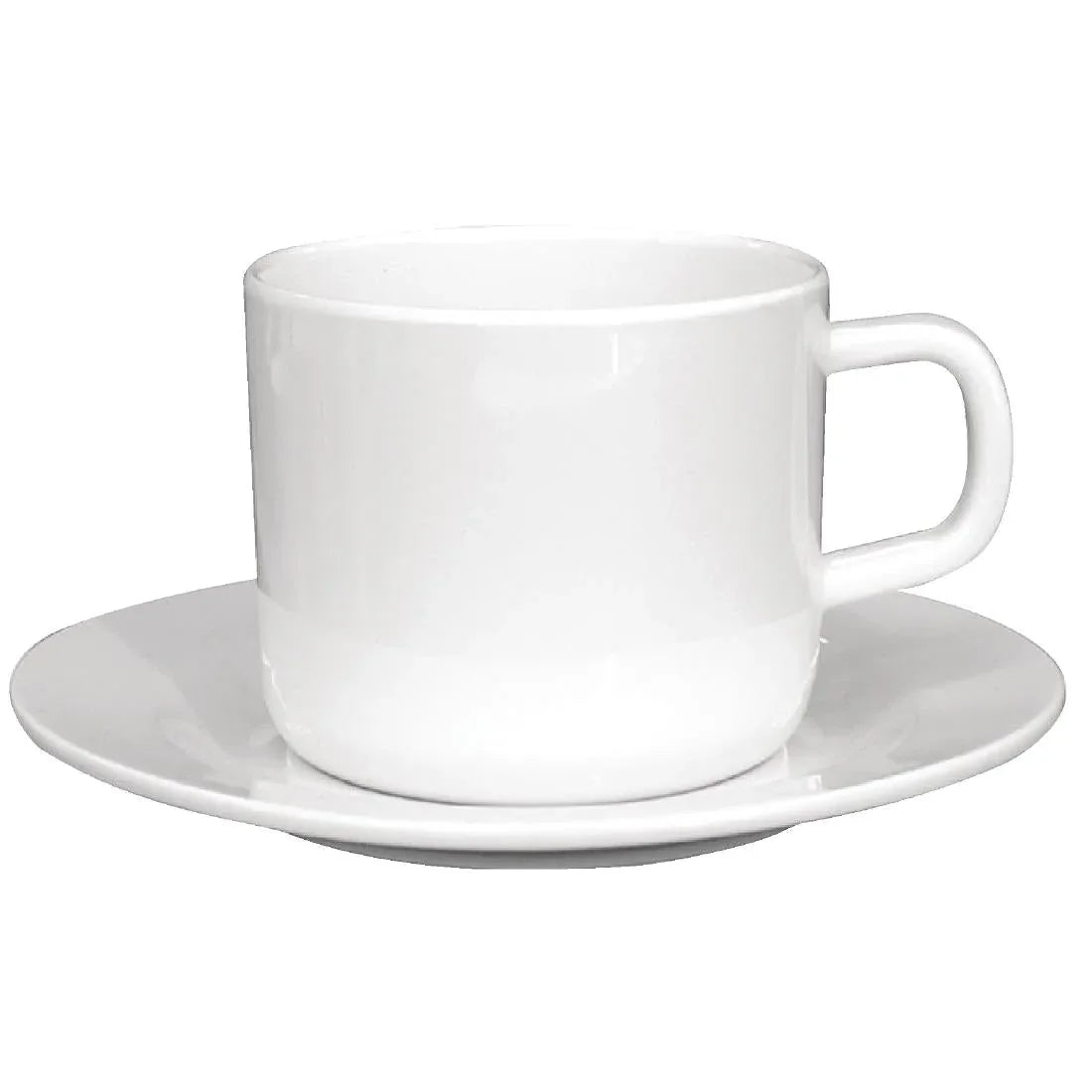 W237 Kristallon Melamine Saucers 140mm (Pack of 12) - JD Catering Equipment Solutions Ltd