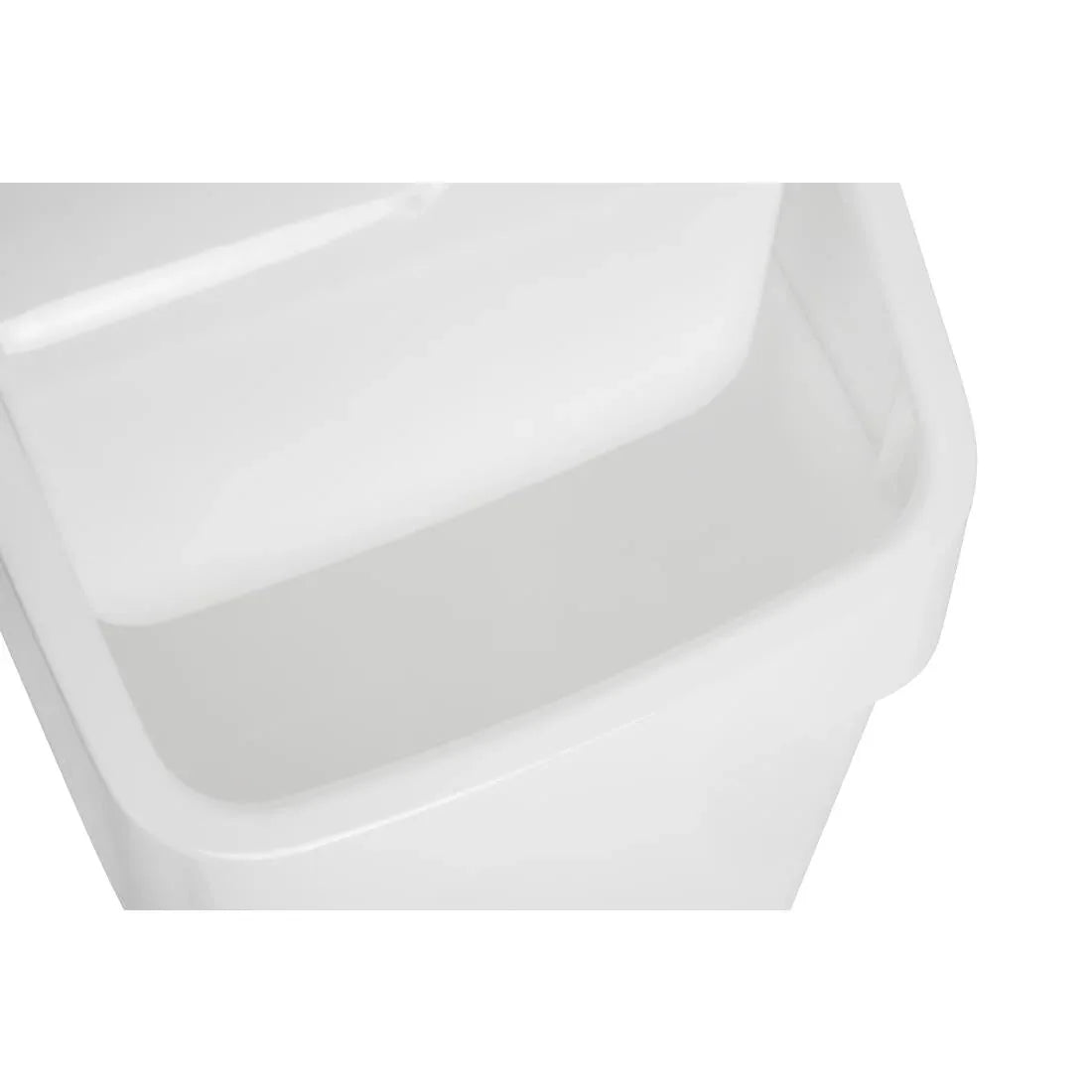 L570 SYR Polypropylene Swing Bin White 50Ltr - JD Catering Equipment Solutions Ltd