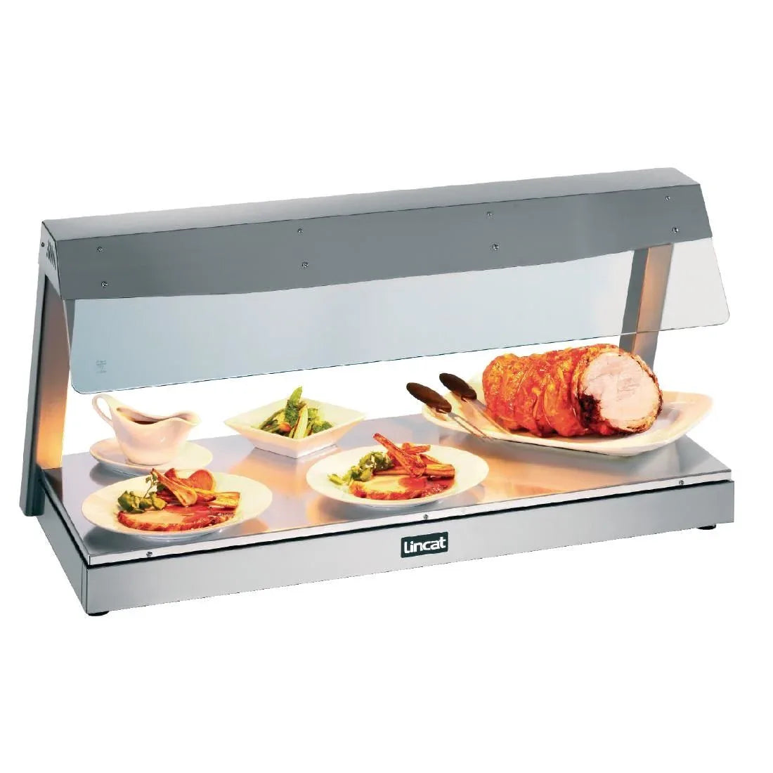 LD3 - Lincat Seal Counter-top Heated Display with Gantry - 3 x 1/1 GN - W 1130 mm - 2.4 kW J947 - JD Catering Equipment Solutions Ltd