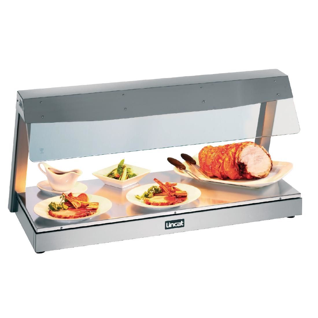 LD3 - Lincat Seal Counter-top Heated Display with Gantry - 3 x 1/1 GN - W 1130 mm - 2.4 kW J947 JD Catering Equipment Solutions Ltd