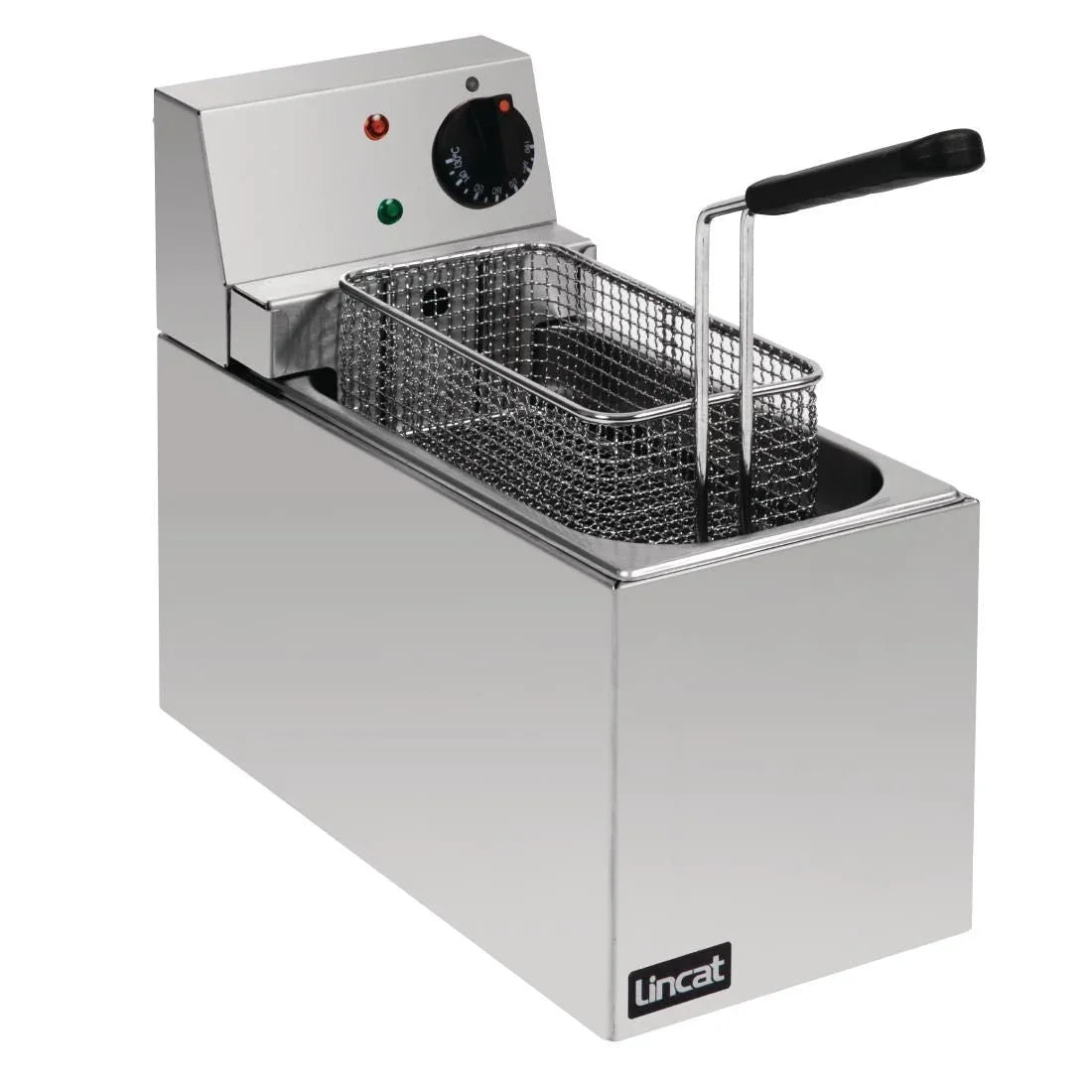 LSF - Lincat Lynx 400 Electric Counter-top Slimline Standby Fryer - Single Tank - 1 Basket - W 184 mm - 2.5 kW J526 - JD Catering Equipment Solutions Ltd