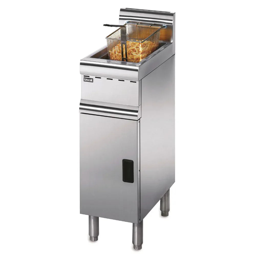 Lincat J5 Silverlink 600 Natural Gas/LPG Free-standing Single Tank Fryer - W 300 mm - 12.0 kW J5 - JD Catering Equipment Solutions Ltd