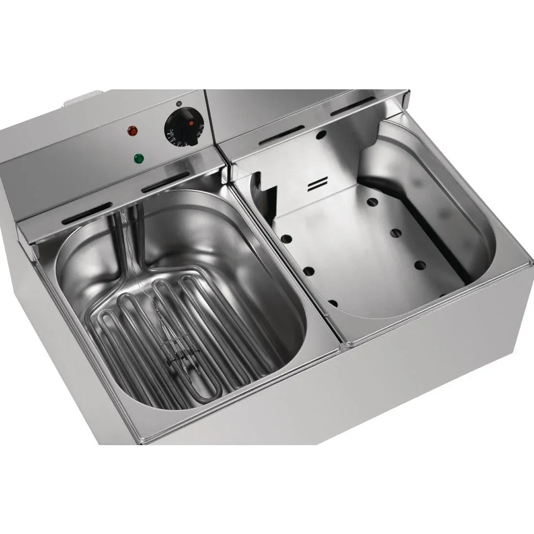 Lincat Lynx 400 Twin Tank Twin Basket Countertop Electric Fryer LDF2 J533 - JD Catering Equipment Solutions Ltd