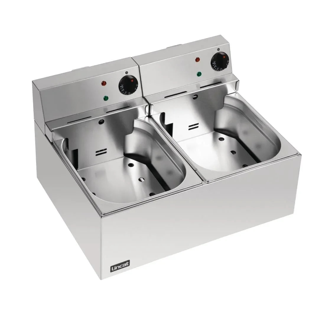 Lincat Lynx 400 Twin Tank Twin Basket Countertop Electric Fryer LDF2 J533 - JD Catering Equipment Solutions Ltd
