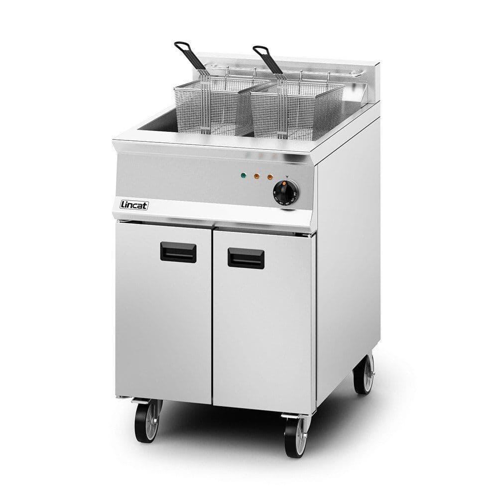 Lincat Opus 800 Electric Free-standing Single Tank Fryer OE8108/OE8108OP - JD Catering Equipment Solutions Ltd