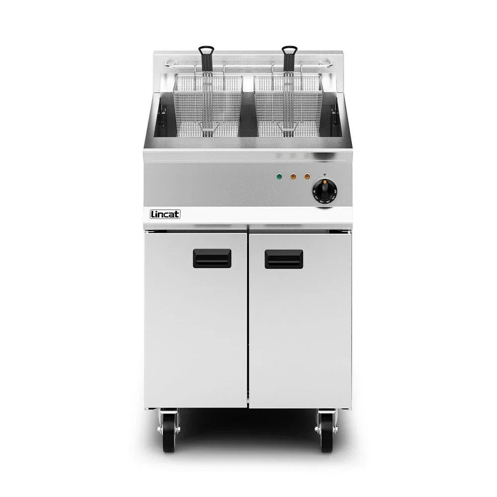 Lincat Opus 800 Electric Free-standing Single Tank Fryer OE8108/OE8108OP - JD Catering Equipment Solutions Ltd