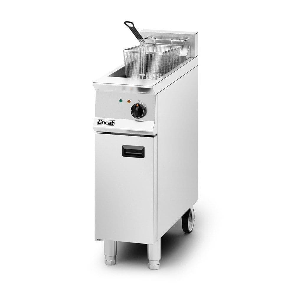 Lincat Opus 800 Electric Free-standing Single Tank Fryer OE8112/OE8112OP - JD Catering Equipment Solutions Ltd