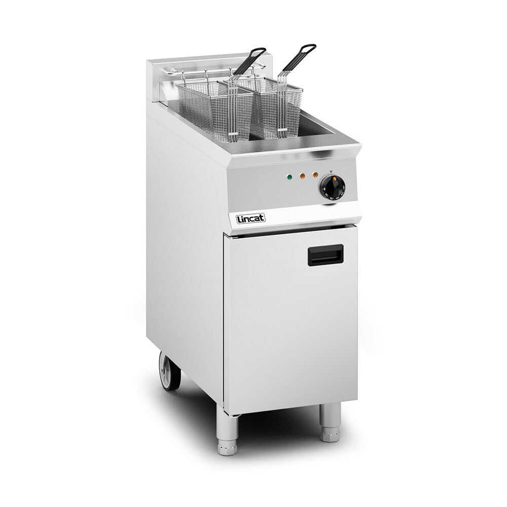 Lincat Opus 800 Electric Free-standing Single Tank Fryer OE8114 JD Catering Equipment Solutions Ltd