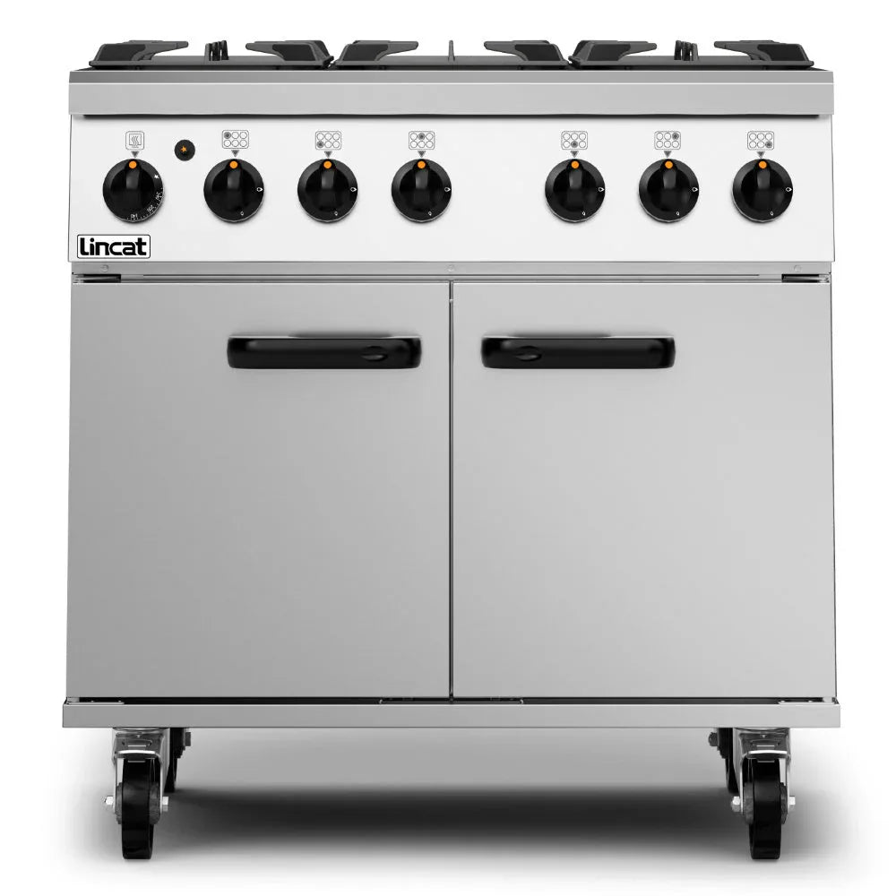 Lincat Phoenix 6 Burner Oven Range PHGR01-NAT/LPG JD Catering Equipment Solutions Ltd