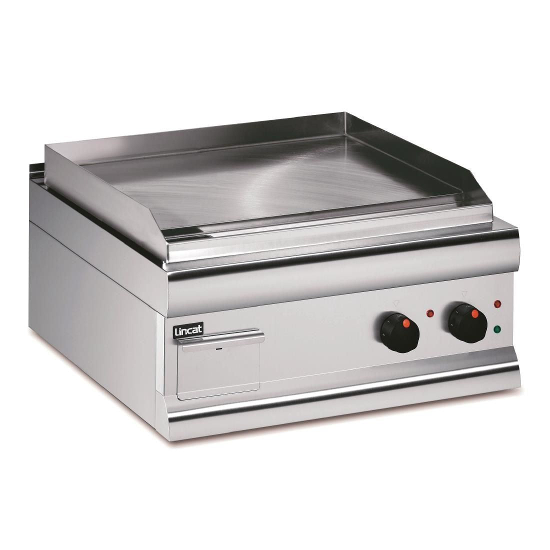 Lincat Silverlink 600 Machined Steel Electric Griddle Dual Zone 600mm Wide GS6/T/E CL677 JD Catering Equipment Solutions Ltd