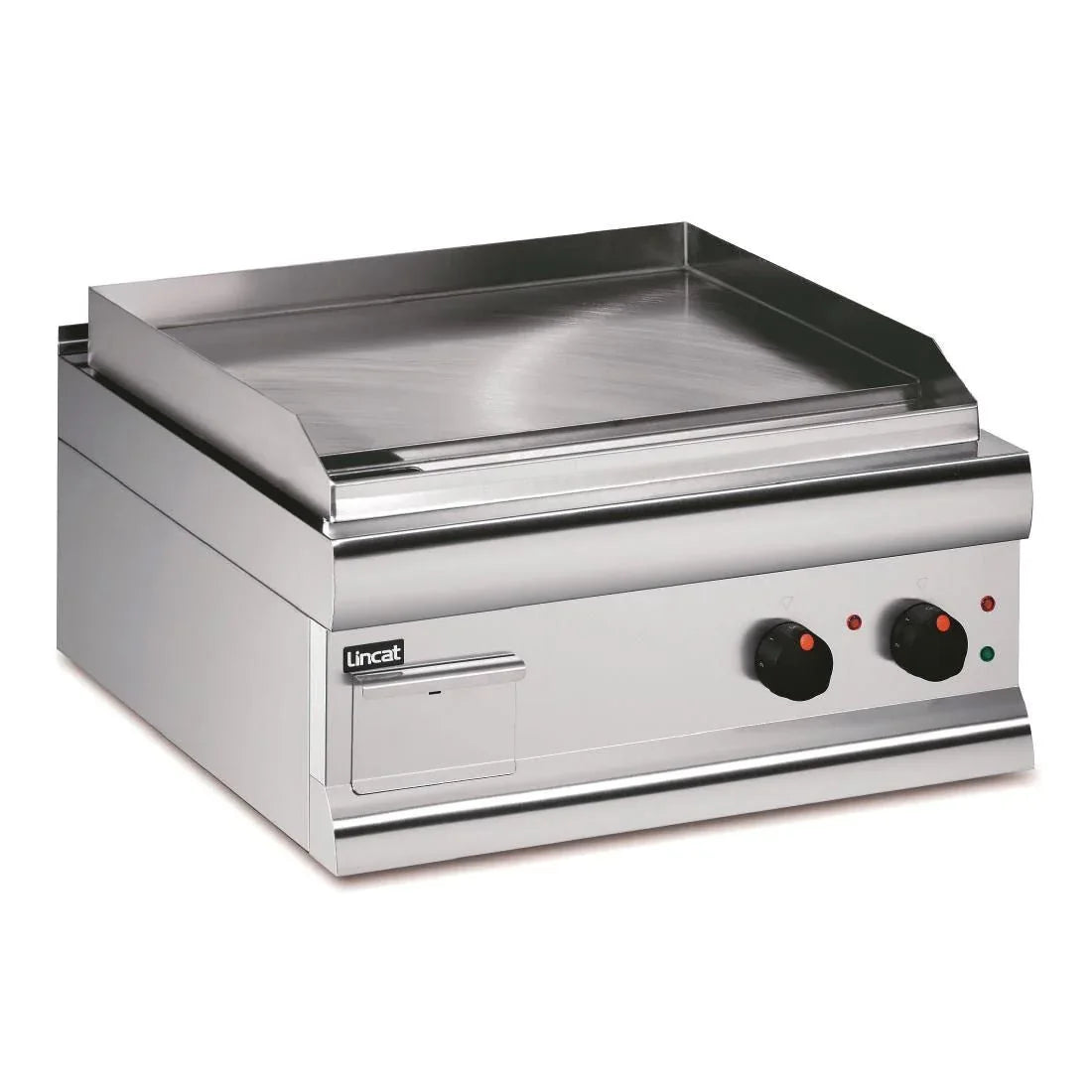 Lincat Silverlink 600 Machined Steel Electric Griddle Dual Zone 600mm Wide GS6/T/E CL677 - JD Catering Equipment Solutions Ltd