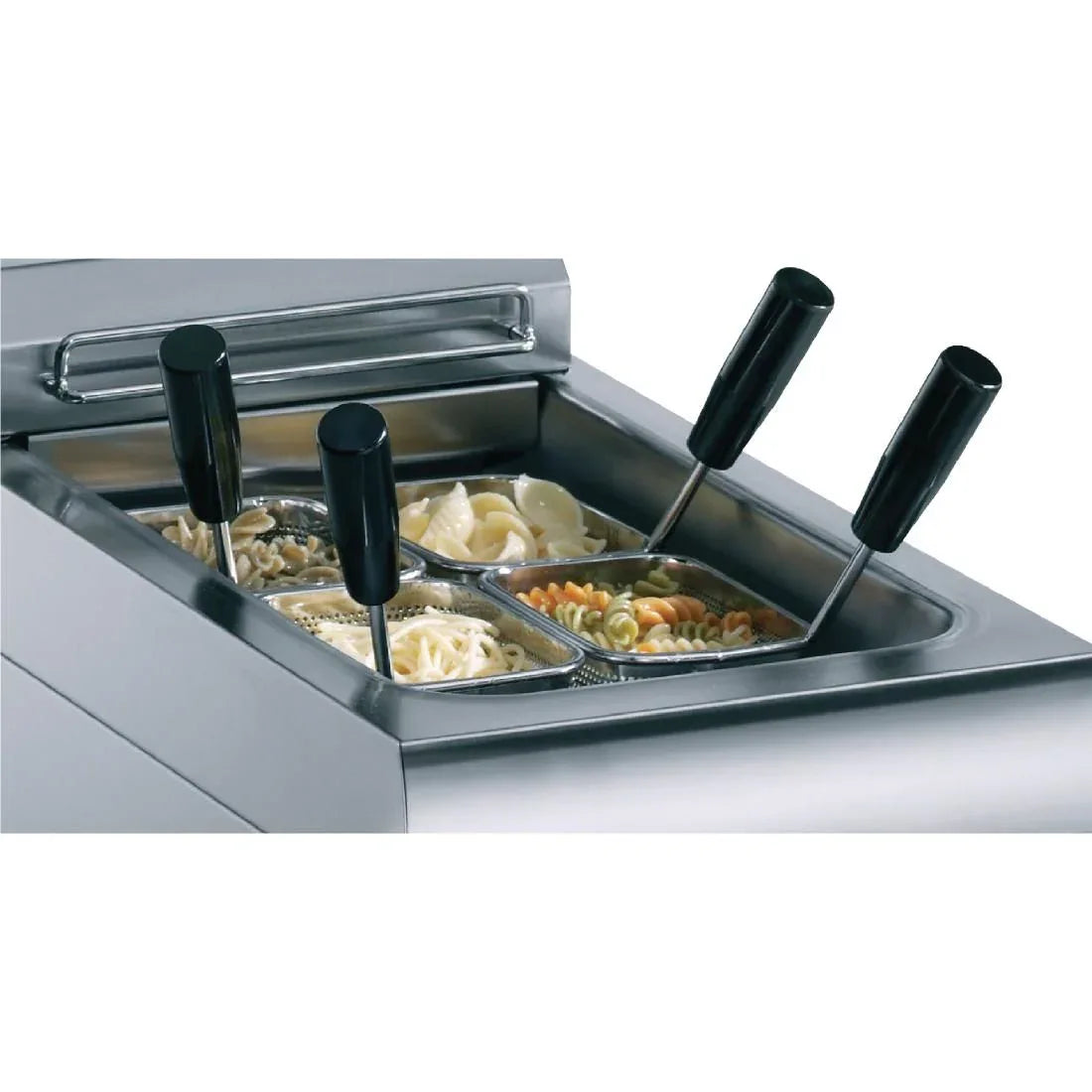 AE093 Lincat Silverlink Pasta Boiler Quarter Right Hand Basket - JD Catering Equipment Solutions Ltd