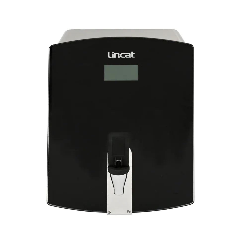FS674 Lincat WMB3F/B - FilterFlow WMB Wall Mounted Automatic Fill Boiler – Black Glass – W 300 mm – 3.0 kW - JD Catering Equipment Solutions Ltd