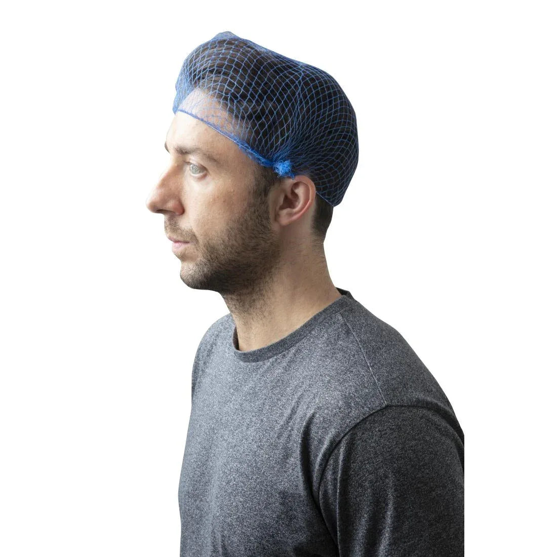 A291 Lion Haircare Hair Net Light Blue (Pack of 50) - JD Catering Equipment Solutions Ltd