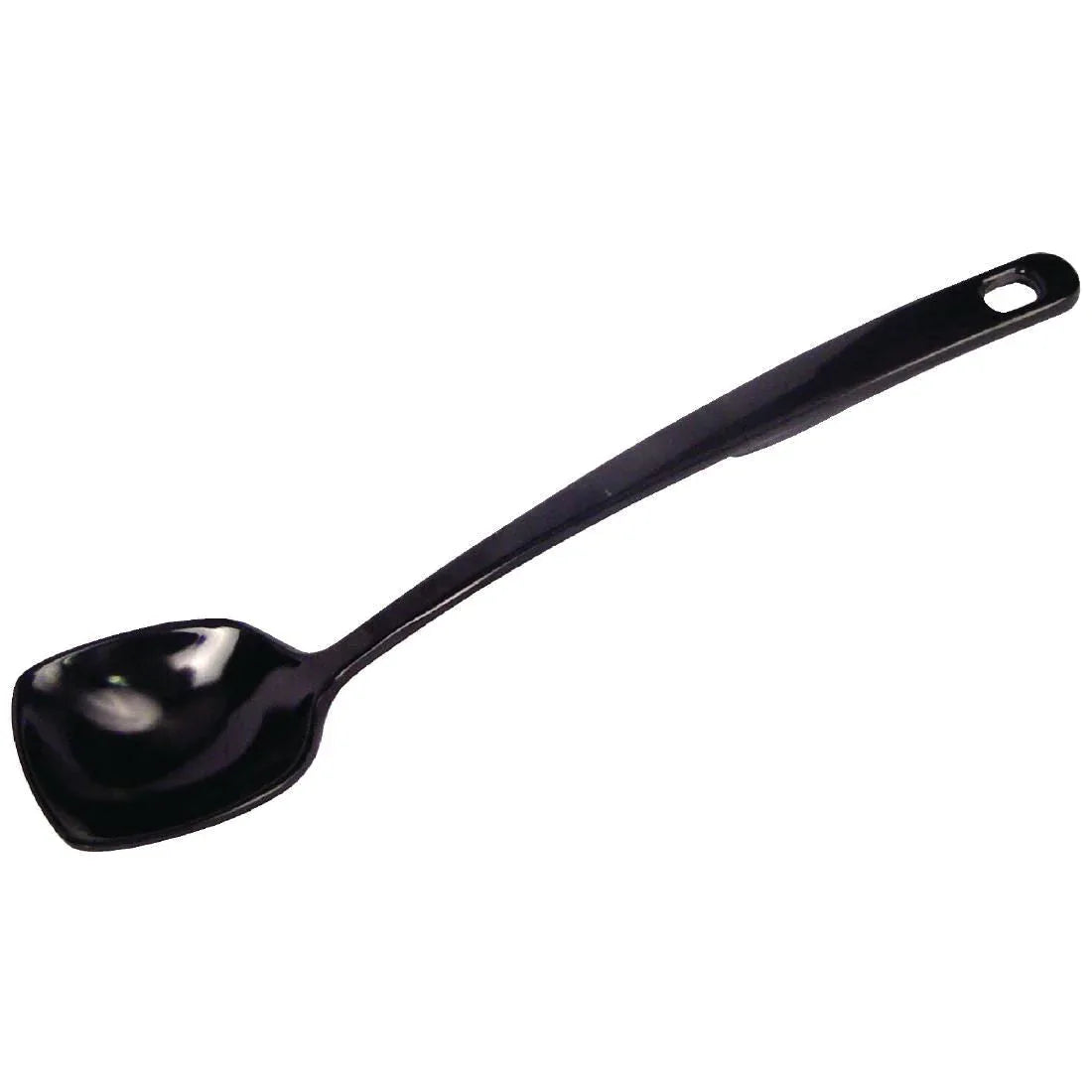 J644 Long Black Serving Spoon - JD Catering Equipment Solutions Ltd