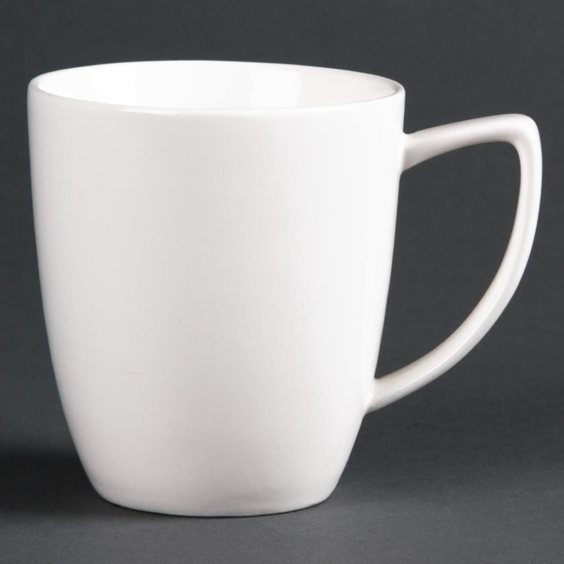Lumina Fine China Latte Mugs 10oz 284ml (Pack of 6) JD Catering Equipment Solutions Ltd