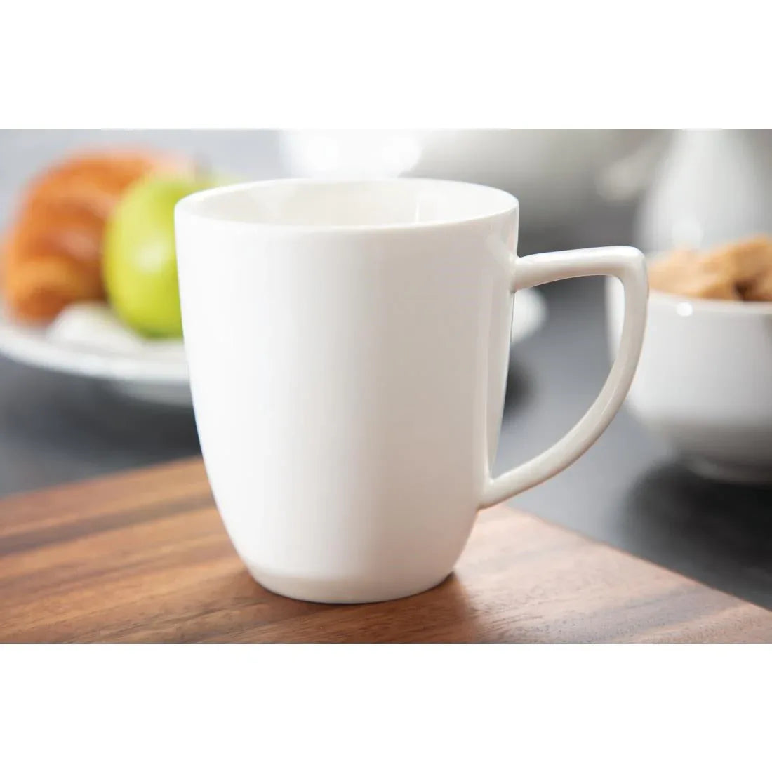 CF378 Lumina Fine China Latte Mugs 10oz 284ml (Pack of 6) - JD Catering Equipment Solutions Ltd