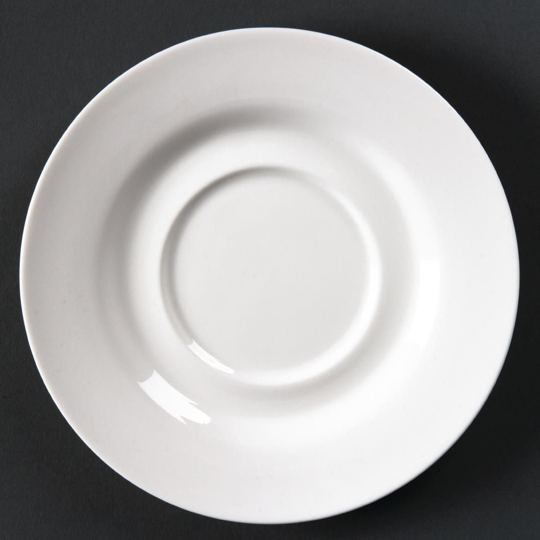 Lumina Fine China Round Saucers 156mm (Pack of 6) JD Catering Equipment Solutions Ltd