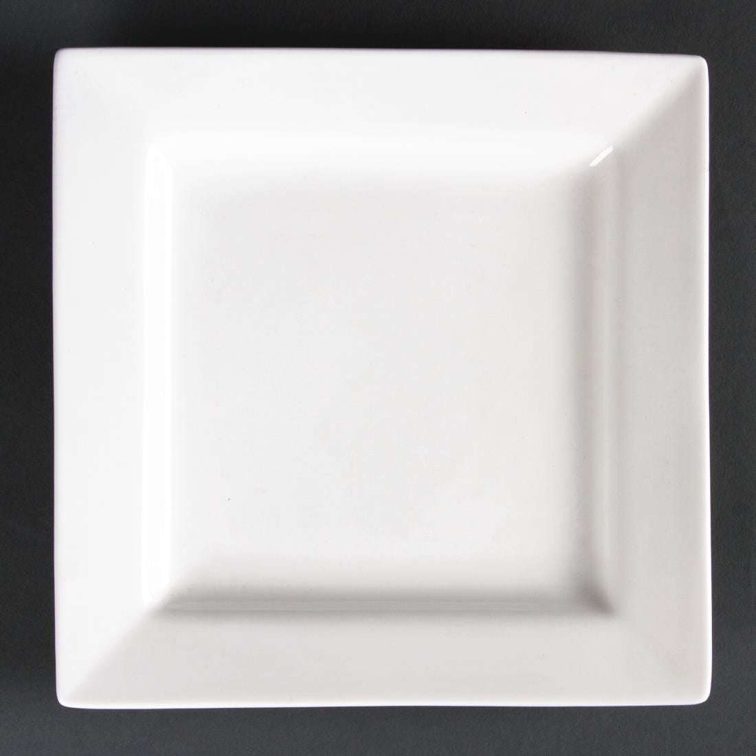 Lumina Square Plates 170mm (Pack of 6) JD Catering Equipment Solutions Ltd