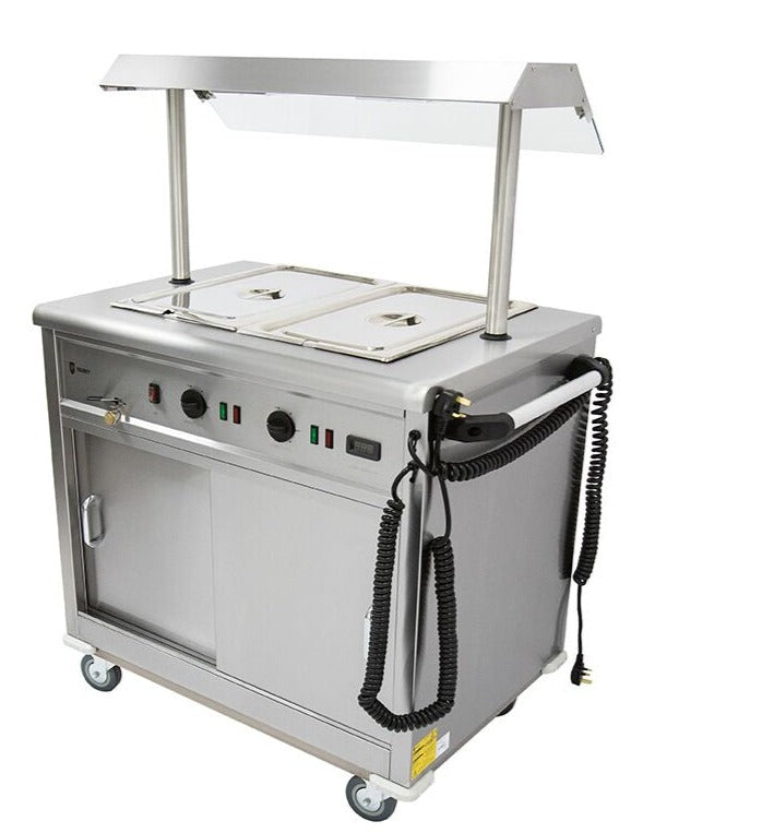 Parry Hot Mobile Servery  - With Gantry MSB9G