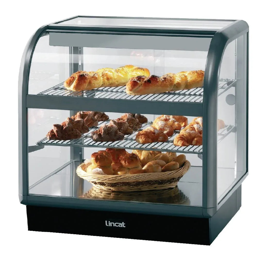M867 Lincat Seal 650 Curved Front Heated Display Unit C6H/75S - JD Catering Equipment Solutions Ltd