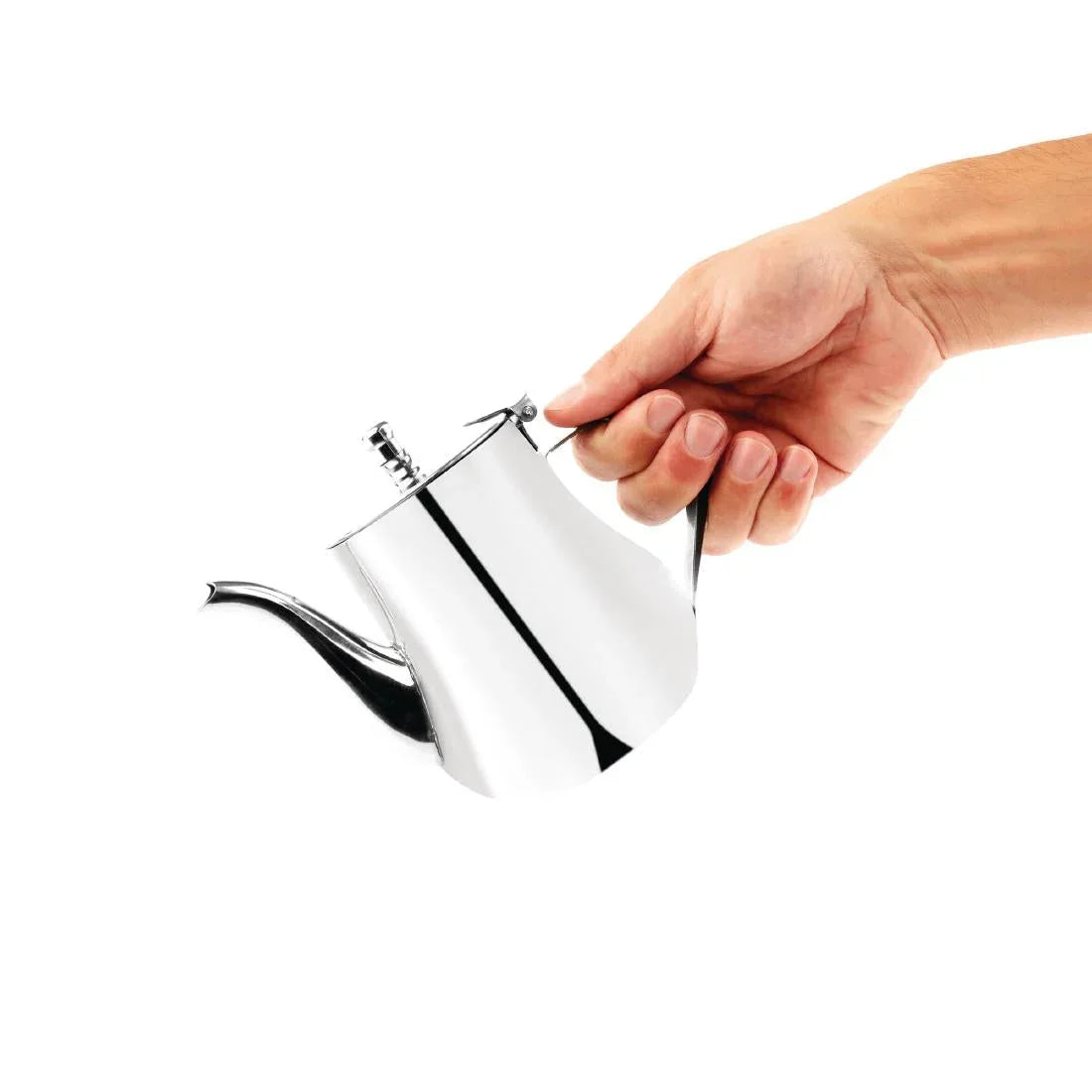 M984 Olympia Arabian Coffee Pot Stainless Steel 700ml - JD Catering Equipment Solutions Ltd
