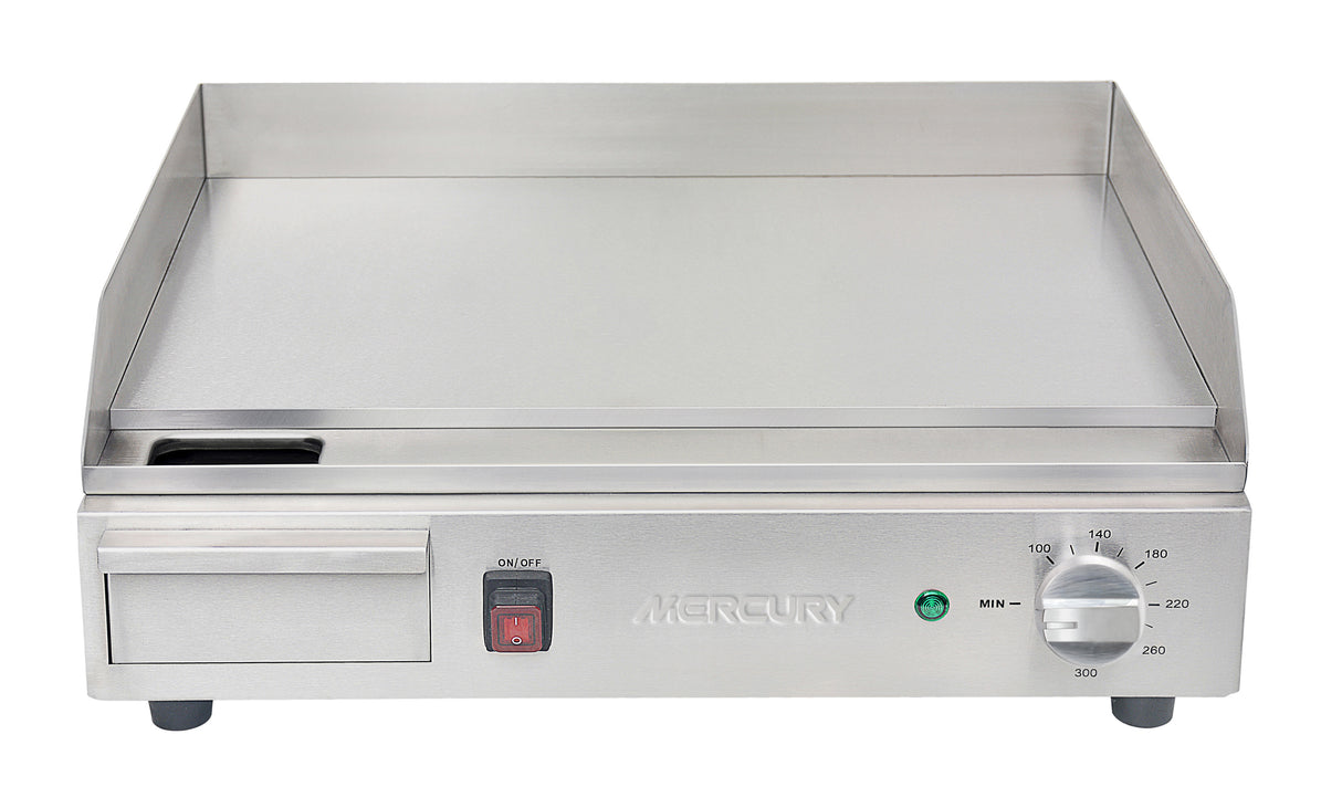 MEG-20-A Mercury 525mm countertop griddle