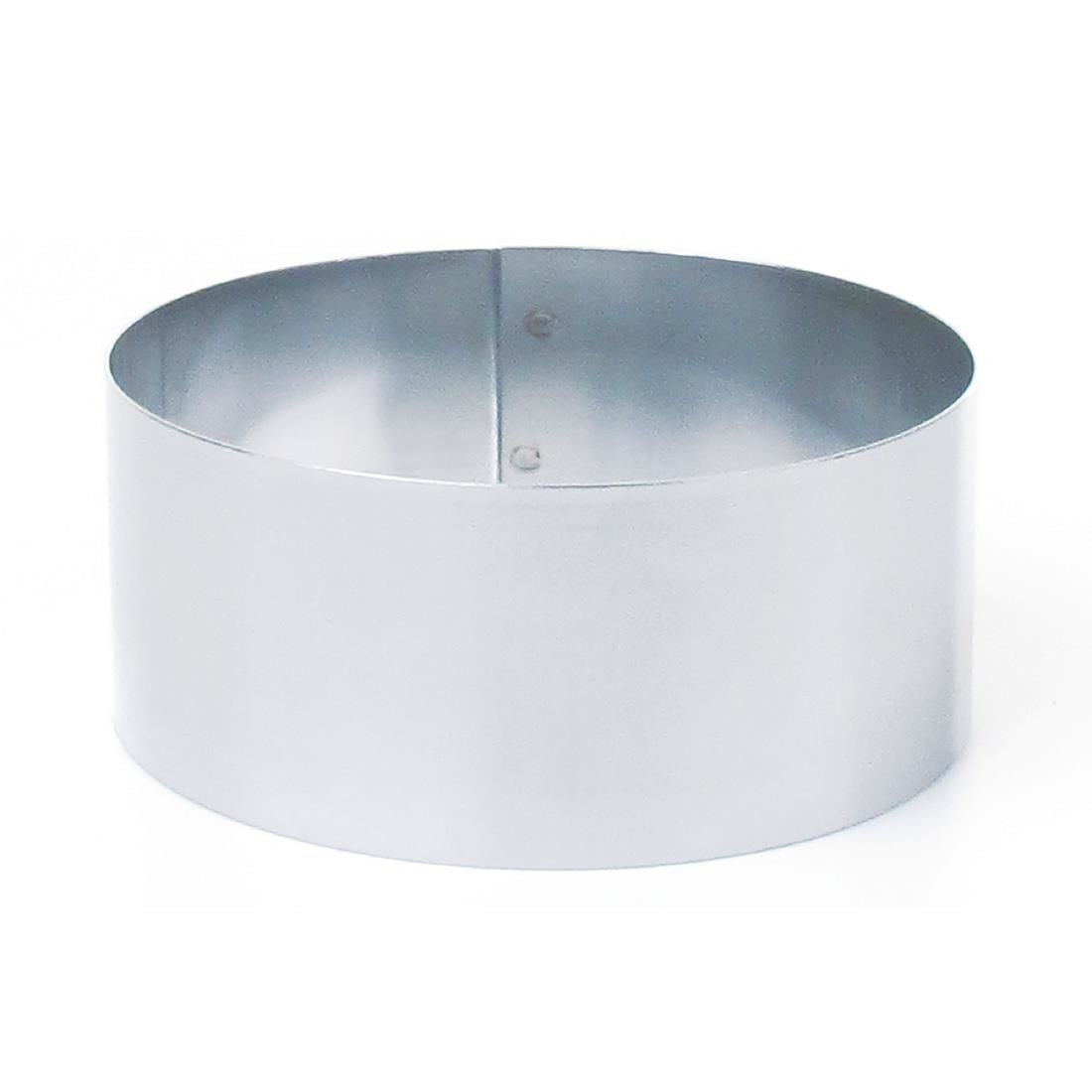 Mafter Stainless Steel Mousse Ring 140 x 60mm JD Catering Equipment Solutions Ltd