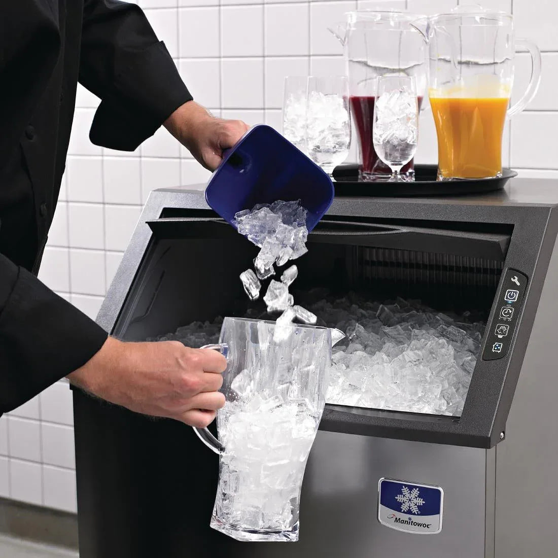 GM862 Manitowoc NEO Integral Storage Ice Maker 87kgs - JD Catering Equipment Solutions Ltd
