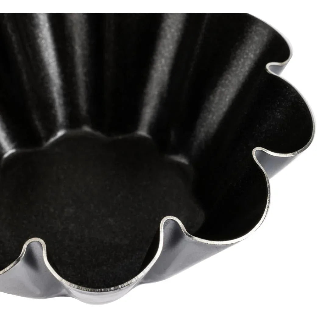 E238 Matfer Non-Stick Mini Brioche Mould 75mm (Pack of 12) - JD Catering Equipment Solutions Ltd