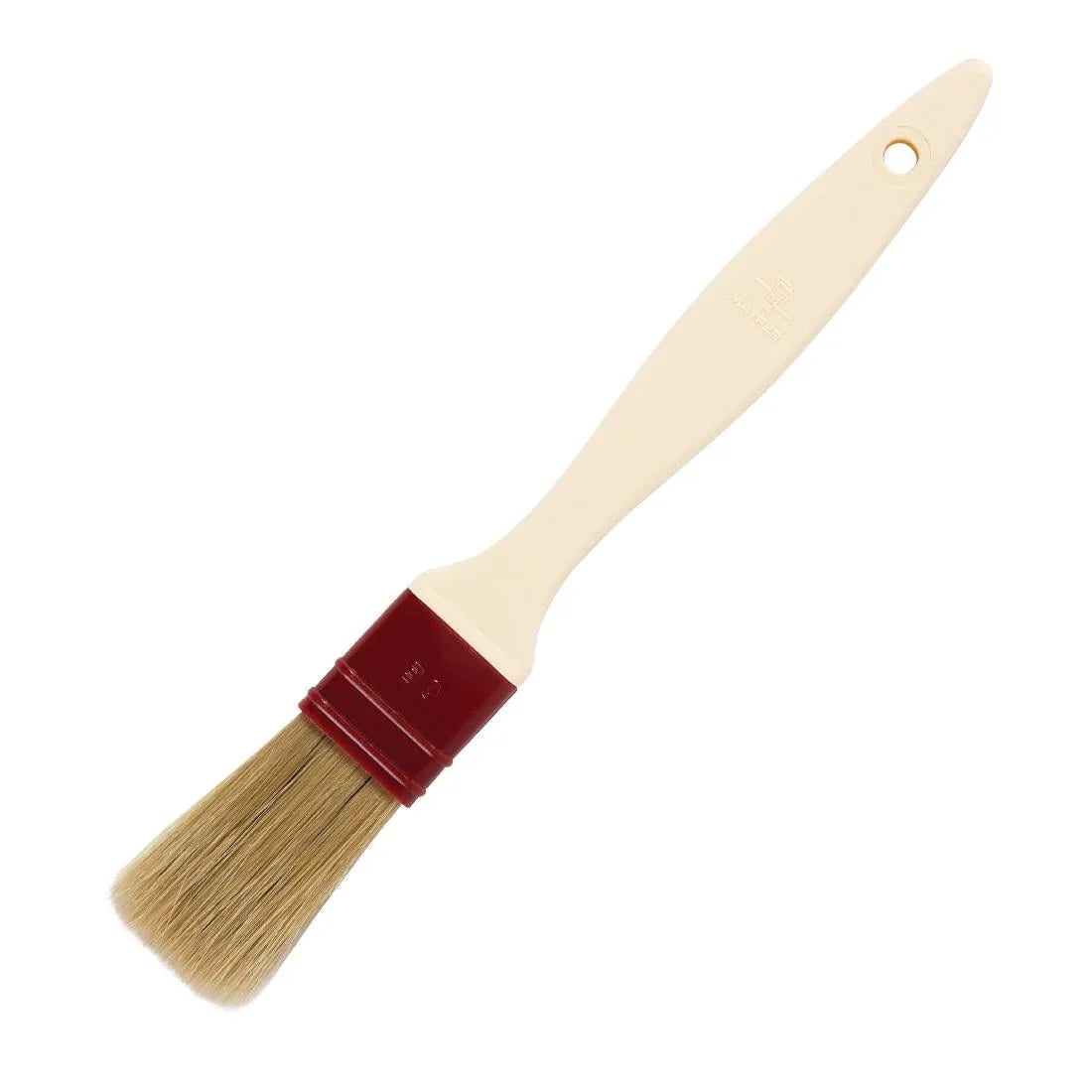 E441 Matfer Pastry Brush Natural Bristles 3cm - JD Catering Equipment Solutions Ltd