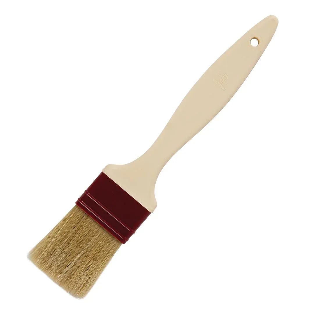 E445 Matfer Pastry Brush Natural Flat Bristles 5cm - JD Catering Equipment Solutions Ltd