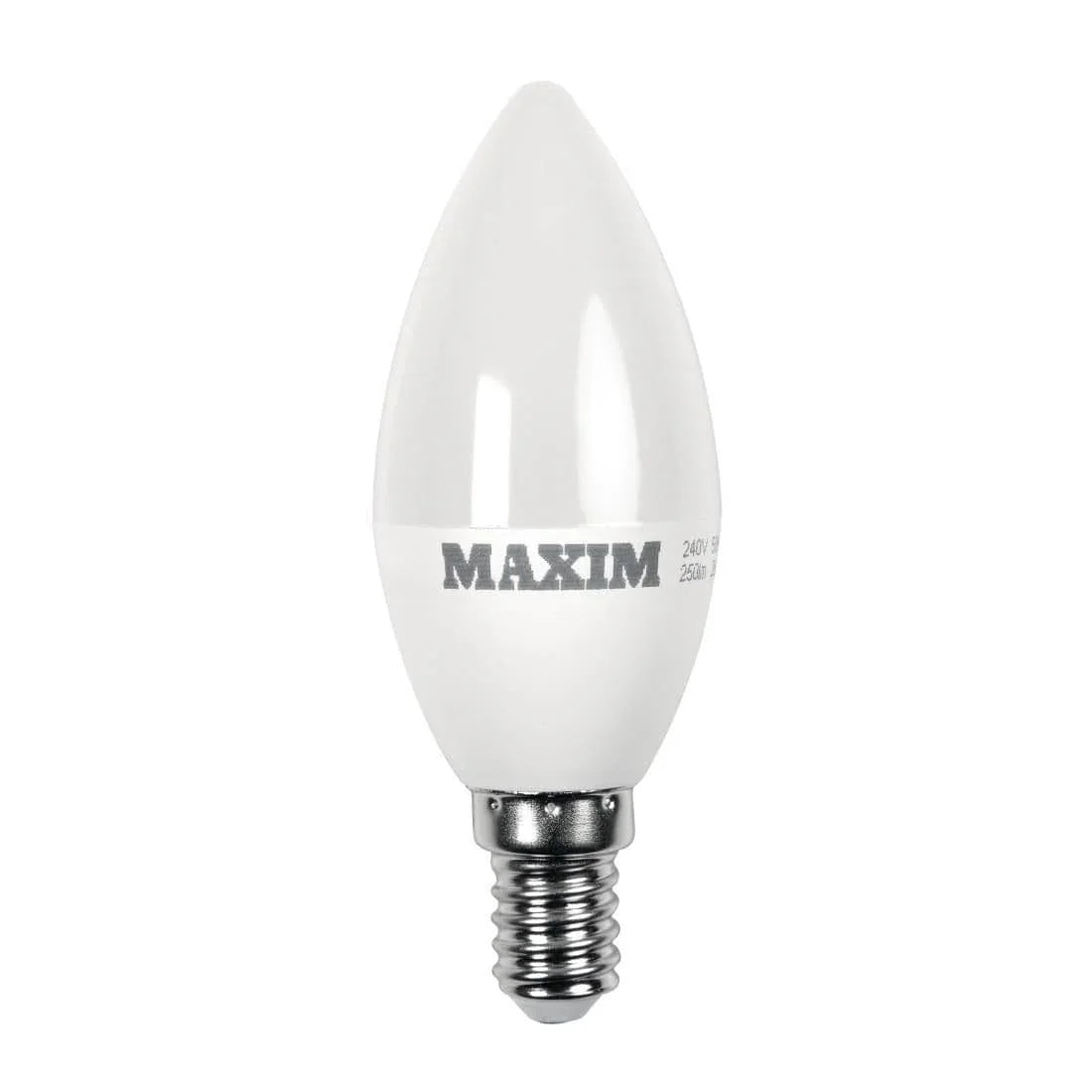 HC662 Maxim LED Candle Bayonet Cap Warm White 6W (Pack of 10) - JD Catering Equipment Solutions Ltd