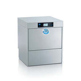 Meiko M-iClean UM+ Front loading glass or dishwasher with increased door height of 435mm 500mm x 500mm basket JD Catering Equipment Solutions Ltd