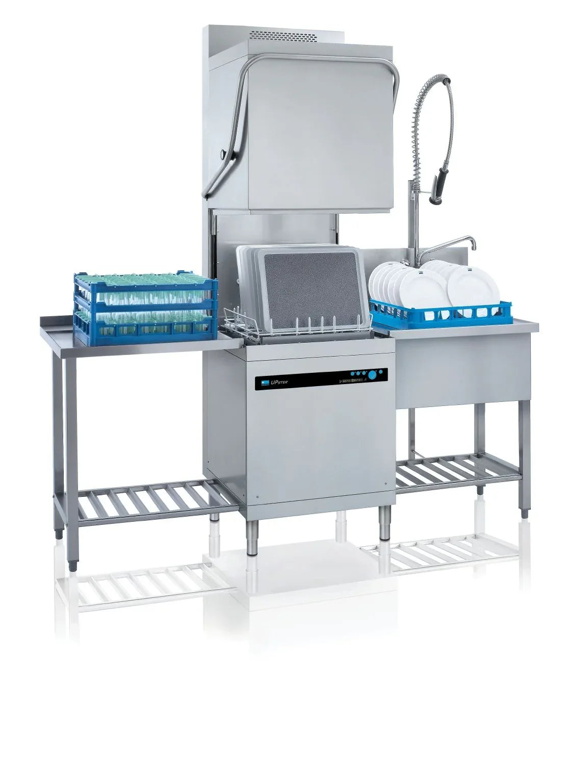 Meiko UPster H500 Pass Through Hood Dishwasher - JD Catering Equipment Solutions Ltd
