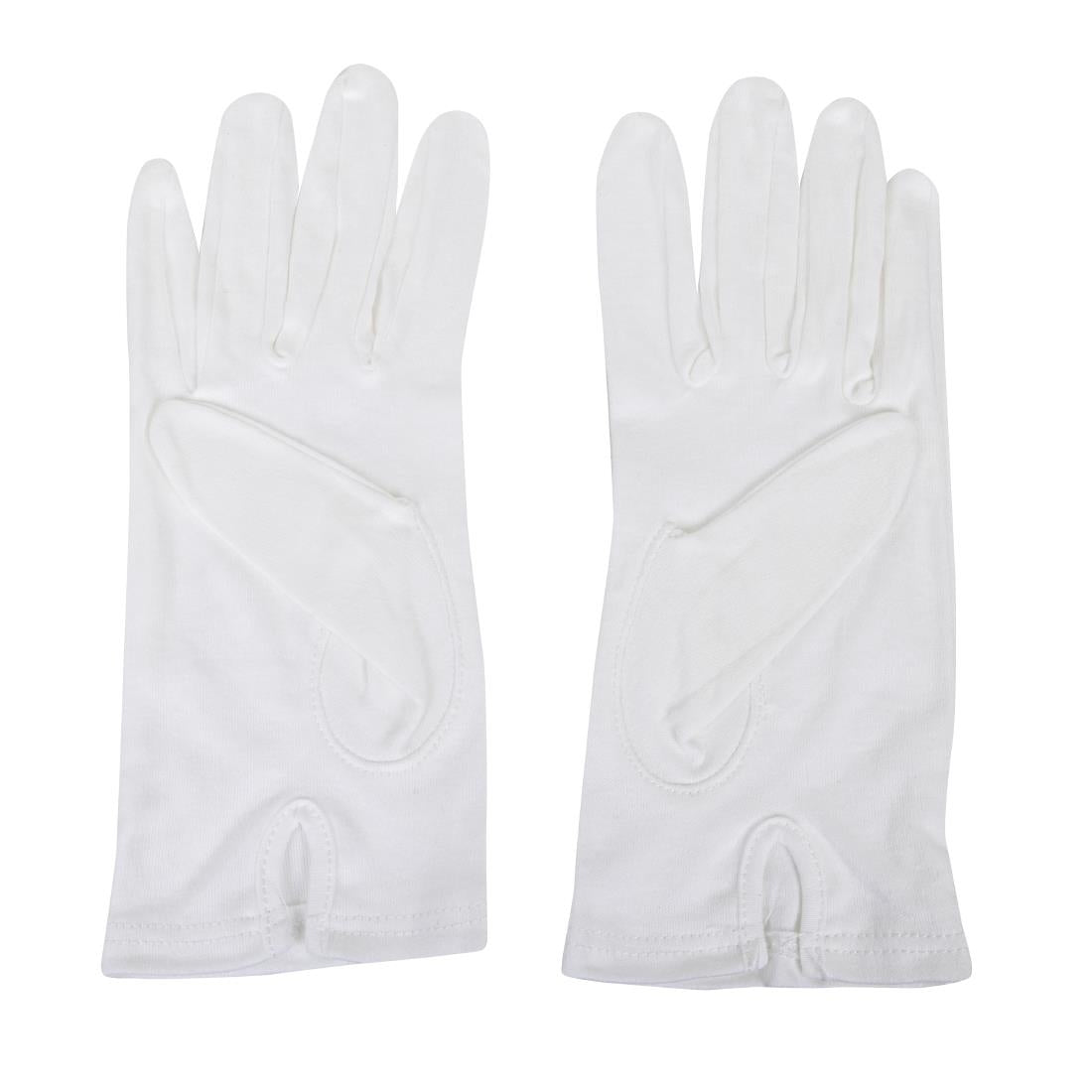 Mens Waiting Gloves White JD Catering Equipment Solutions Ltd