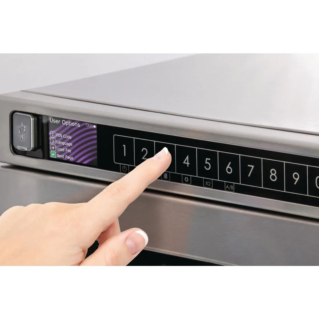 CM736 Menumaster Heavy Duty Programmable Microwave 17ltr 1400W DEC14E2 - JD Catering Equipment Solutions Ltd