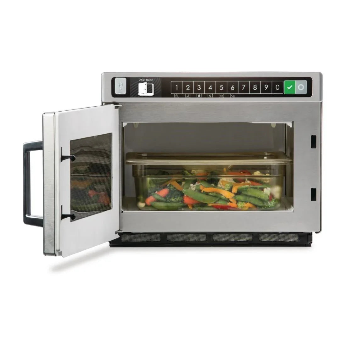 CM736 Menumaster Heavy Duty Programmable Microwave 17ltr 1400W DEC14E2 - JD Catering Equipment Solutions Ltd