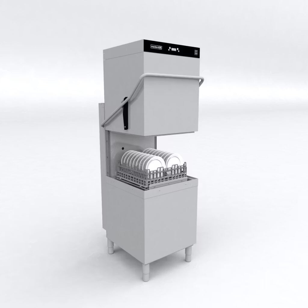 Maidaid C205WS Pass Through Dishwasher 500 basket