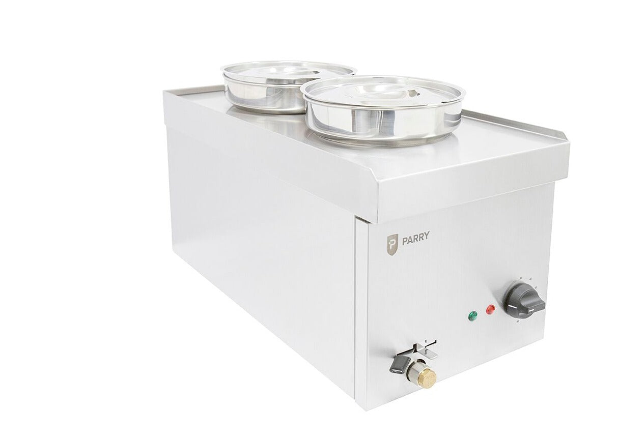 Parry 2 Pot Wet Well Bain Marie NPWB2