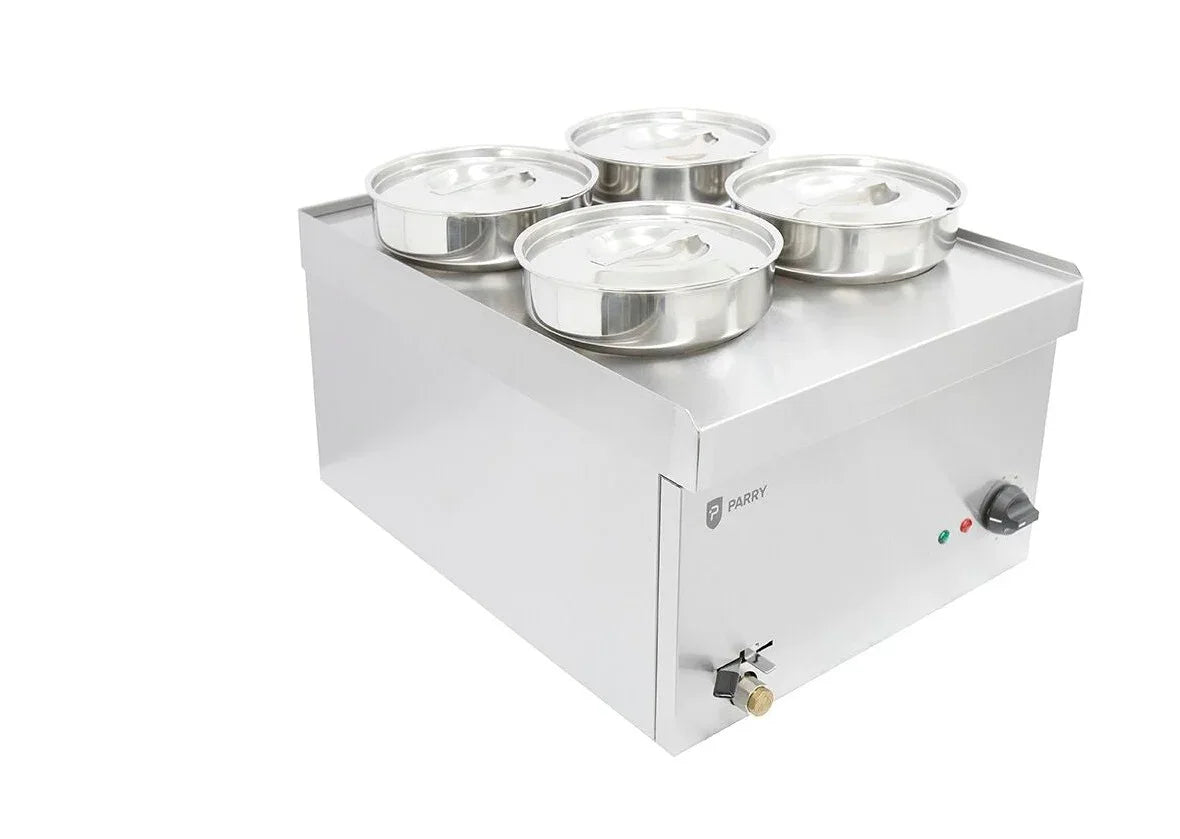 Parry 4 Pot Wet Well Bain Marie NPWB4 - JD Catering Equipment Solutions Ltd